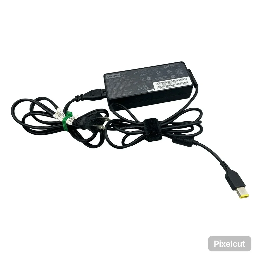 Lenovo 90W AC Adapter ADLX90NLC2A 20V 4.5A Slim Tip Power Supply Charger